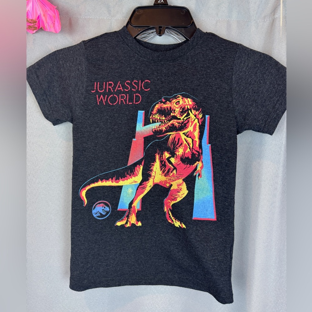 Jurassic World Dinosaur Graphic T-Shirt-Size 6